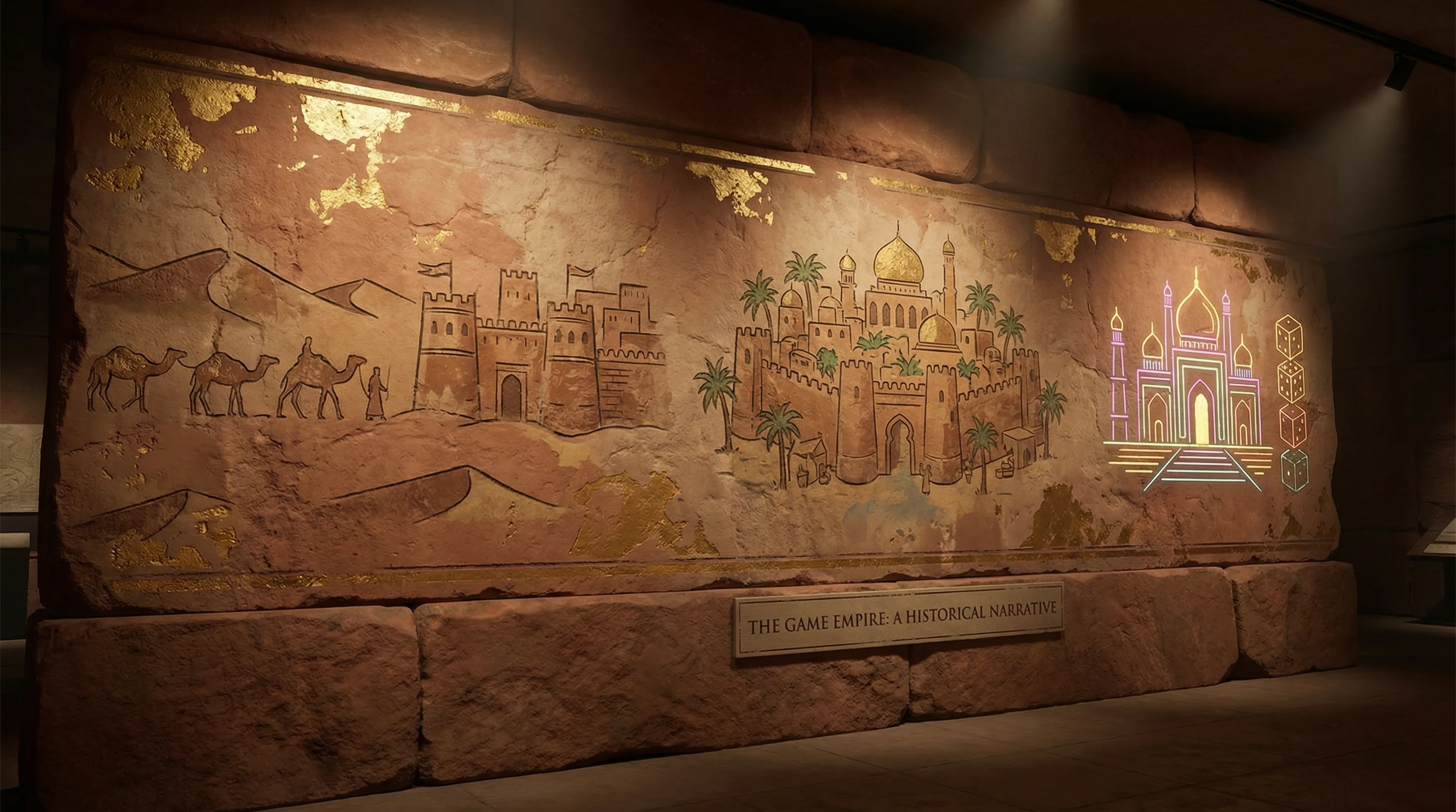 pg游戏品牌故事壁画绿洲传奇从诞生到辉煌